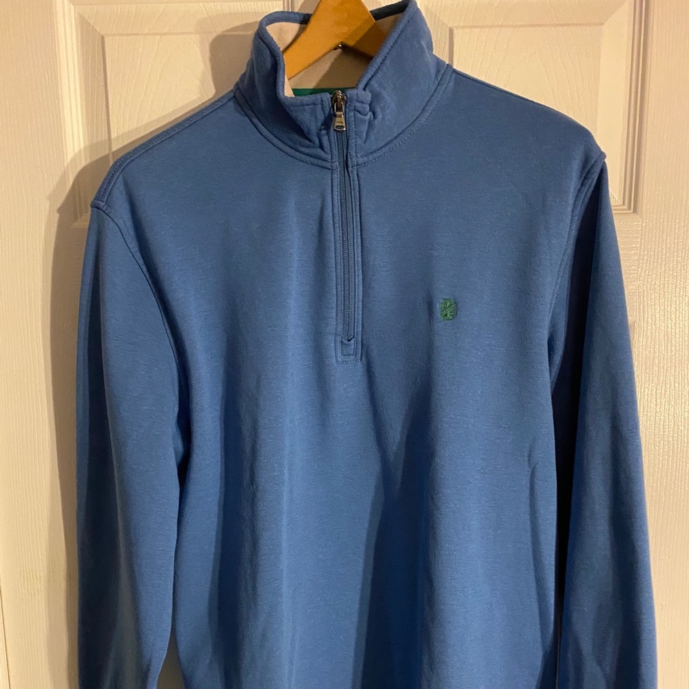 Izod Blue Men’s Sweater quarter zip